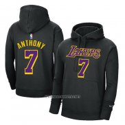 Sudaderas con Capucha Los Angeles Lakers Carmelo Anthony Earned Negro