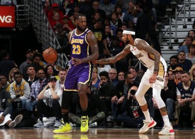 Lakers 122-114 Pelicans - Camisetas nba baratas 2020