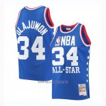 Camiseta All Star 1985 Hakeem Olajuwon NO 34 Azul