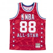 Camiseta All Star 1988 AAPE x Mitchell & Ness NO 88 Rojo