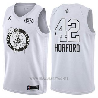 Camiseta All Star 2018 Boston Celtics Al Horford NO 42 Blanco