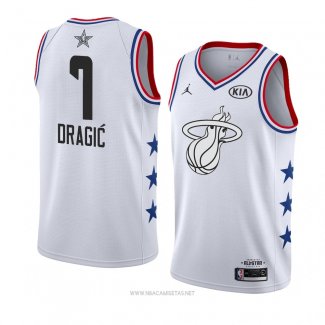 Camiseta All Star 2019 Miami Heat Goran Dragic NO 7 Blanco