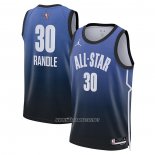 Camiseta All Star 2023 New York Knicks Julius Randle NO 30 Azul