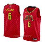 Camiseta Atlanta Hawks Omari Spellman NO 6 Statement 2018-19 Rojo