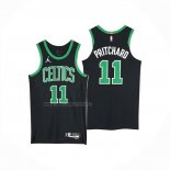Camiseta Boston Celtics Payton Pritchard NO 11 Statement 2025-26 Negro