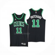 Camiseta Boston Celtics Payton Pritchard NO 11 Statement 2025-26 Negro