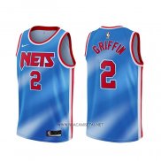 Camiseta Brooklyn Nets Blake Griffin NO 2 Classic 2020-21 Azul