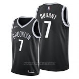 Camiseta Brooklyn Nets Kevin Durant NO 7 Icon 2019 Negro