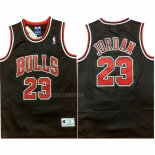 Camiseta Chicago Bulls Michael Jordan NO 23 Reload Mitchell & Ness Champion Negro