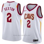 Camiseta Cleveland Cavaliers Collin Sexton NO 2 Association 2018 Blanco