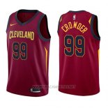 Camiseta Cleveland Cavaliers Jae Crowder NO 99 Swingman Icon 2017-18 Rojo