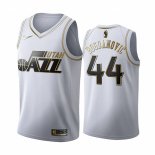 Camiseta Golden Edition Utah Jazz Bojan Bogdanovic NO 44 2019-20 Blanco