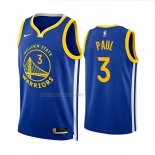 Camiseta Golden State Warriors Jordan Poole NO 3 Icon 2022-23 Azul