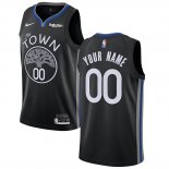 Camiseta Golden State Warriors Personalizada Statement 2018 Negro