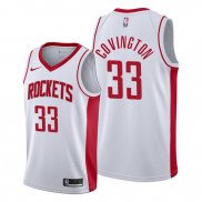 Camiseta Houston Rockets Robert Covington NO 33 Association 2019-20 Blanco