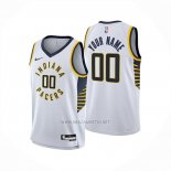 Camiseta Indiana Pacers Personalizada Association 2024-25 Blanco