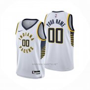 Camiseta Indiana Pacers Personalizada Association 2024-25 Blanco