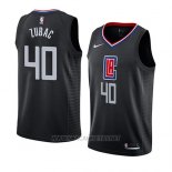Camiseta Los Angeles Clippers Ivica Zubac NO 40 Statement 2019 Negro