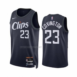 Camiseta Los Angeles Clippers Robert Covington NO 23 Ciudad 2023-24 Azul