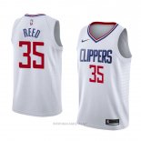 Camiseta Los Angeles Clippers Willie Reed NO 35 Association 2018 Blanco