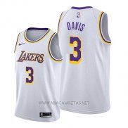 Camiseta Los Angeles Lakers Anthony Davis NO 3 Association 2019 Blanco