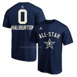 Camiseta Manga Corta All Star 2024 Tyrese Haliburton Azul