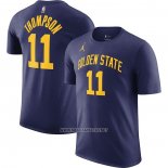 Camiseta Manga Corta Golden State Warriors Klay Thompson Statement 2022-23