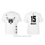 Camiseta Manga Corta Kemba Walker All Star 2019 Charlotte Hornets Blanco