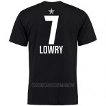 Camiseta Manga Corta Kyle Lowry All Star 2019 Toronto Raptors Negro