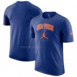 Camiseta Manga Corta New York Knicks Essential Ciudad Azul