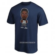 Camiseta Manga Corta Utah Jazz Donovan Mitchell Star Player Azul