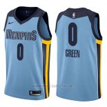 Camiseta Memphis Grizzlies Jamychal Green NO 0 Statement 2017-18 Azul