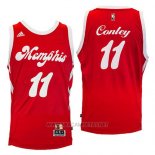 Camiseta Memphis Grizzlies Mike Conley NO 11 Retro Rojo