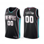 Camiseta Memphis Grizzlies Personalizada Classic Edition Negro