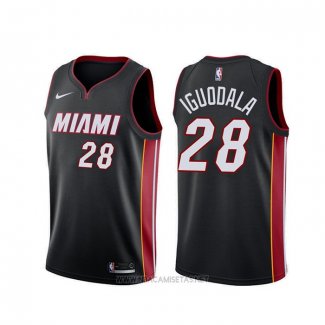 Camiseta Miami Heat Andre Iguodala NO 28 Icon Negro
