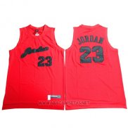 Camiseta Michael Jordan NO 23 Rojo2 Negro