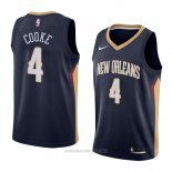 Camiseta New Orleans Pelicans Charles Cooke NO 4 Icon 2018 Azul