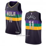 Camiseta New Orleans Pelicans Dyson Daniels NO 11 Ciudad 2022-23 Violeta