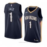 Camiseta New Orleans Pelicans Jarrett Jack NO 1 Icon 2018 Azul