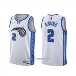 Camiseta Orlando Magic Al-Farouq Aminu NO 2 Earned 2020-21 Blanco