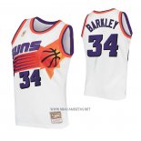 Camiseta Phoenix Suns Charles Barkley NO 34 Mitchell & Ness 1992-93 Blanco