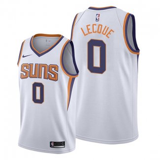 Camiseta Phoenix Suns Jalen Lecque NO 0 Association 2019-20 Blanco