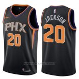 Camiseta Phoenix Suns Josh Jackson NO 20 Statement 2017-18 Negro