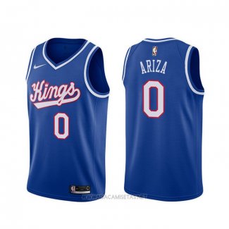 Camiseta Sacramento Kings Trevor Ariza NO 0 Classic 2019-20 Azul