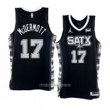 Camiseta San Antonio Spurs Doug Mcdermott NO 17 Statement 2022-23 Negro