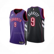 Camiseta Toronto Raptors Scottie Barnes NO 9 Classic 2024-25 Violeta