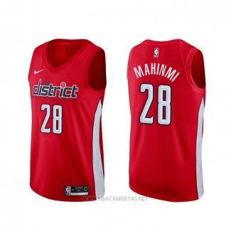 Camiseta Washington Wizards Ian Mahinmi NO 28 Earned Rojo