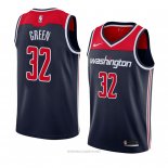 Camiseta Washington Wizards Jeff Green NO 32 Statement 2018 Negro