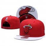 Gorra Miami Heat Blanco Rojo