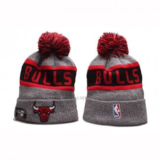 Gorro Beanie Chicago Bulls New Era Gris